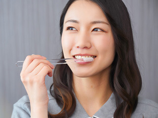 長くご自身の歯で噛み続けるためにを表す画像